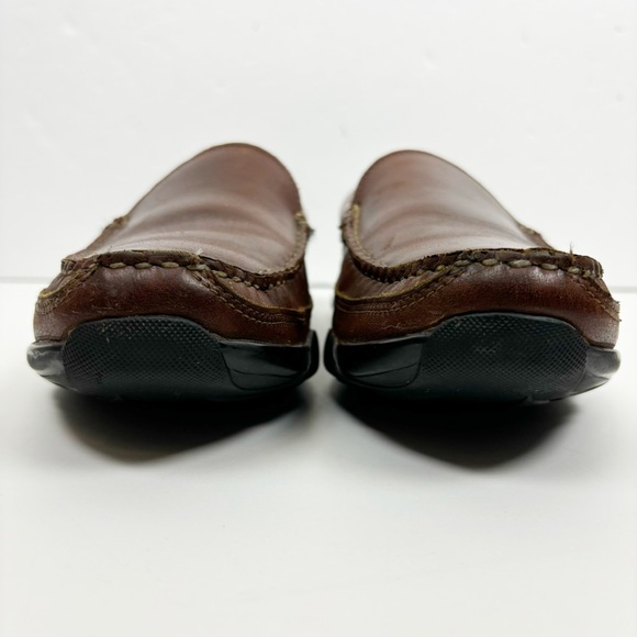 Allen Edmonds Shoes Men Size 9.5D Brown Boulder Venetian Driving Loafer - Picture 4 of 11